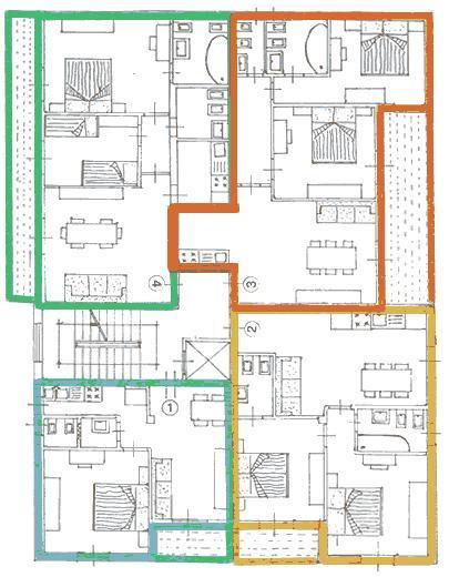 Residence Monaco Appartamenti Римини Экстерьер фото